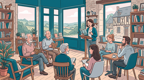 Réunion du club "Lecture pour tous"