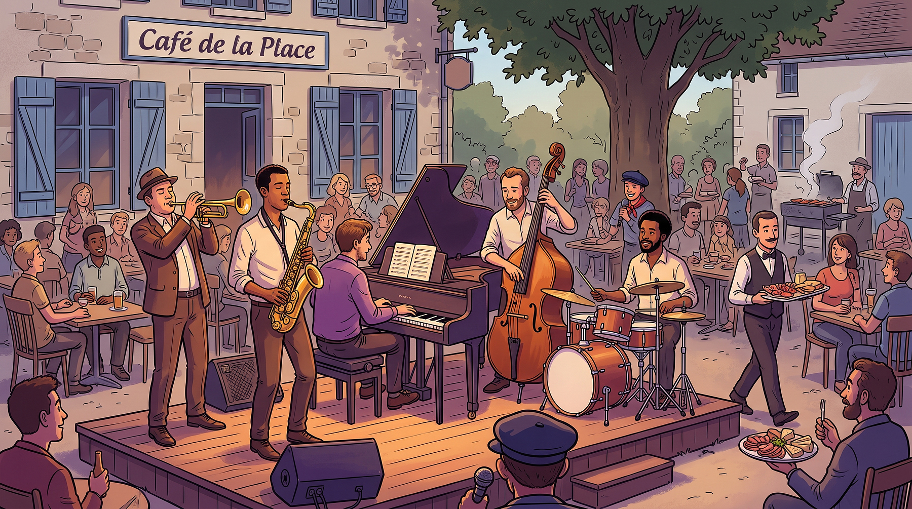 Réveillon Jazz Quintet & P'tit Gars de Panam