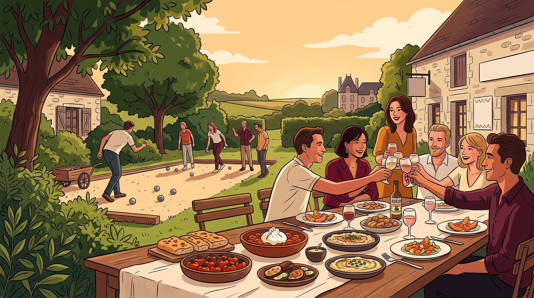Apéro, Pétanque & Food du Sud