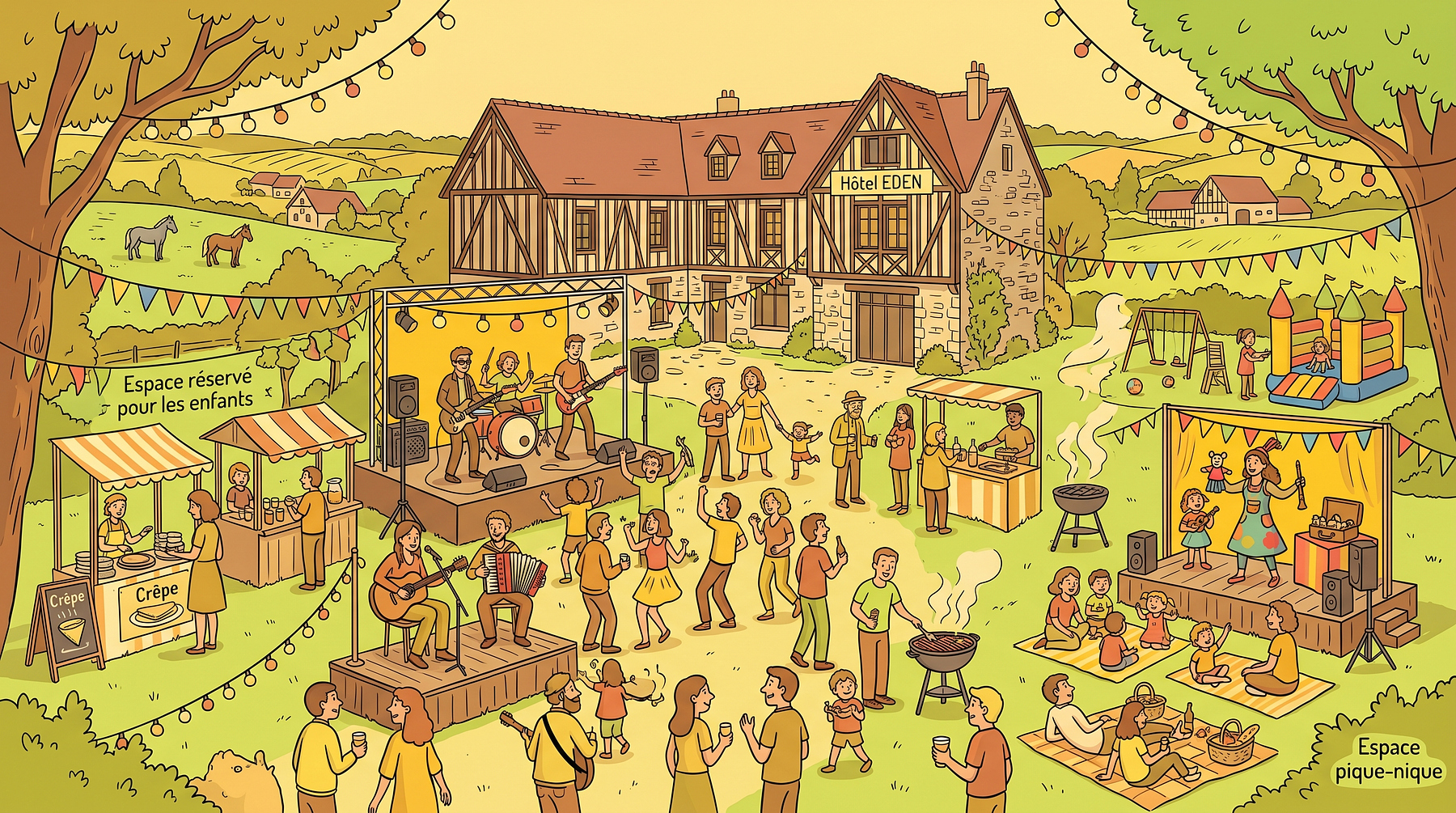 Fête de la Musique à l'Hôtel Eden