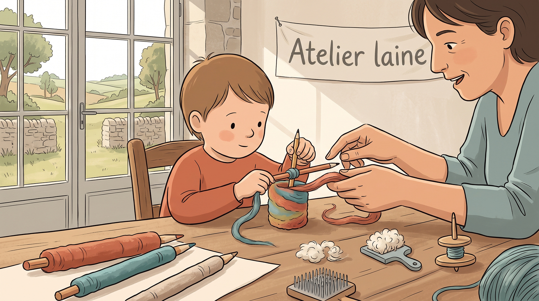 Atelier laine