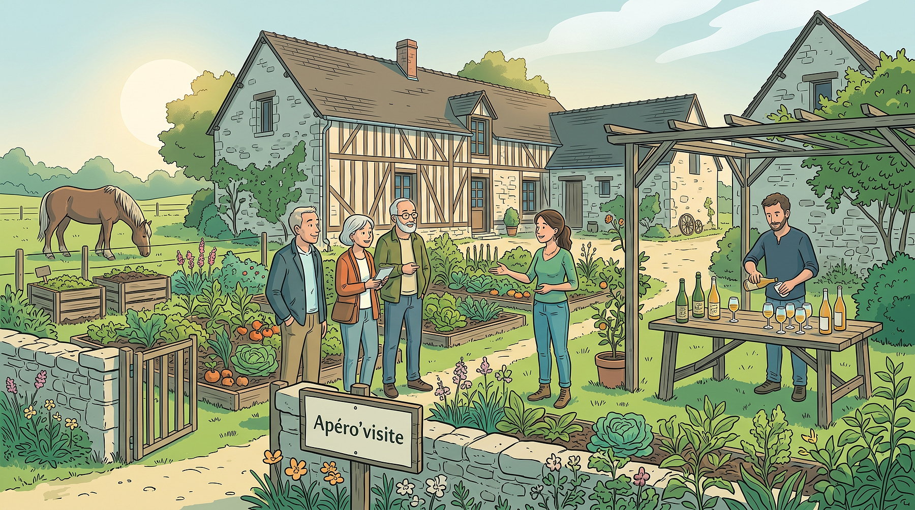 Apéro'visite
