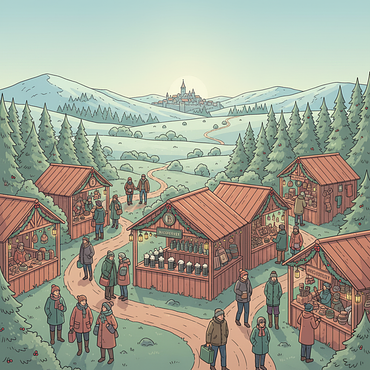 Marchés de Noël de Nogent le Rotrou et Val au Perche