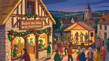 Bistrot des lutins du Père Noël & Concert