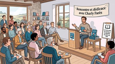 Rencontre et dédicace avec Charly Farès