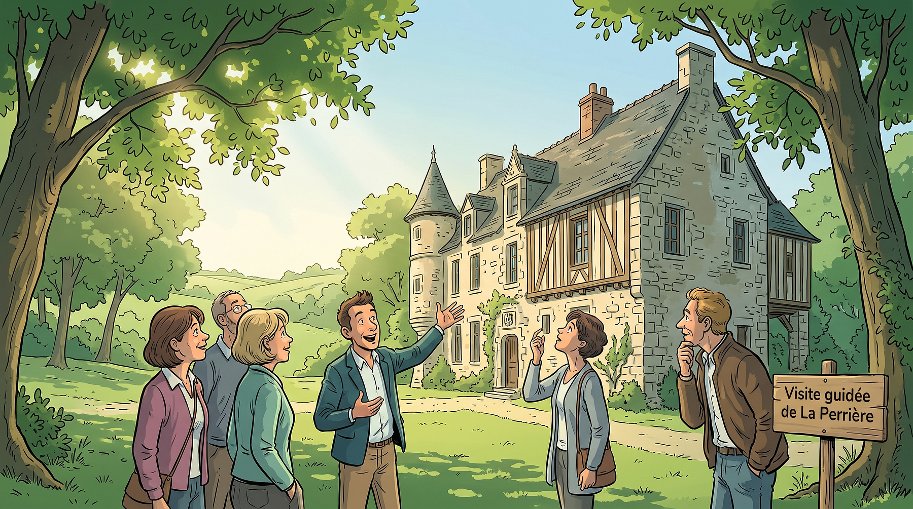 Visite guidée de La Perrière