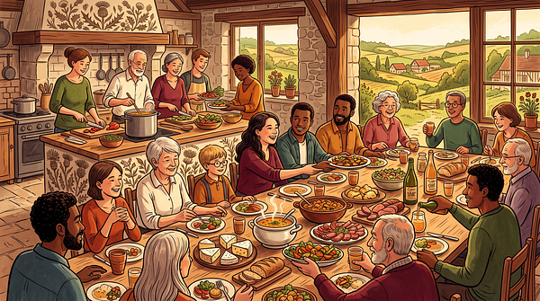 Repas partagé