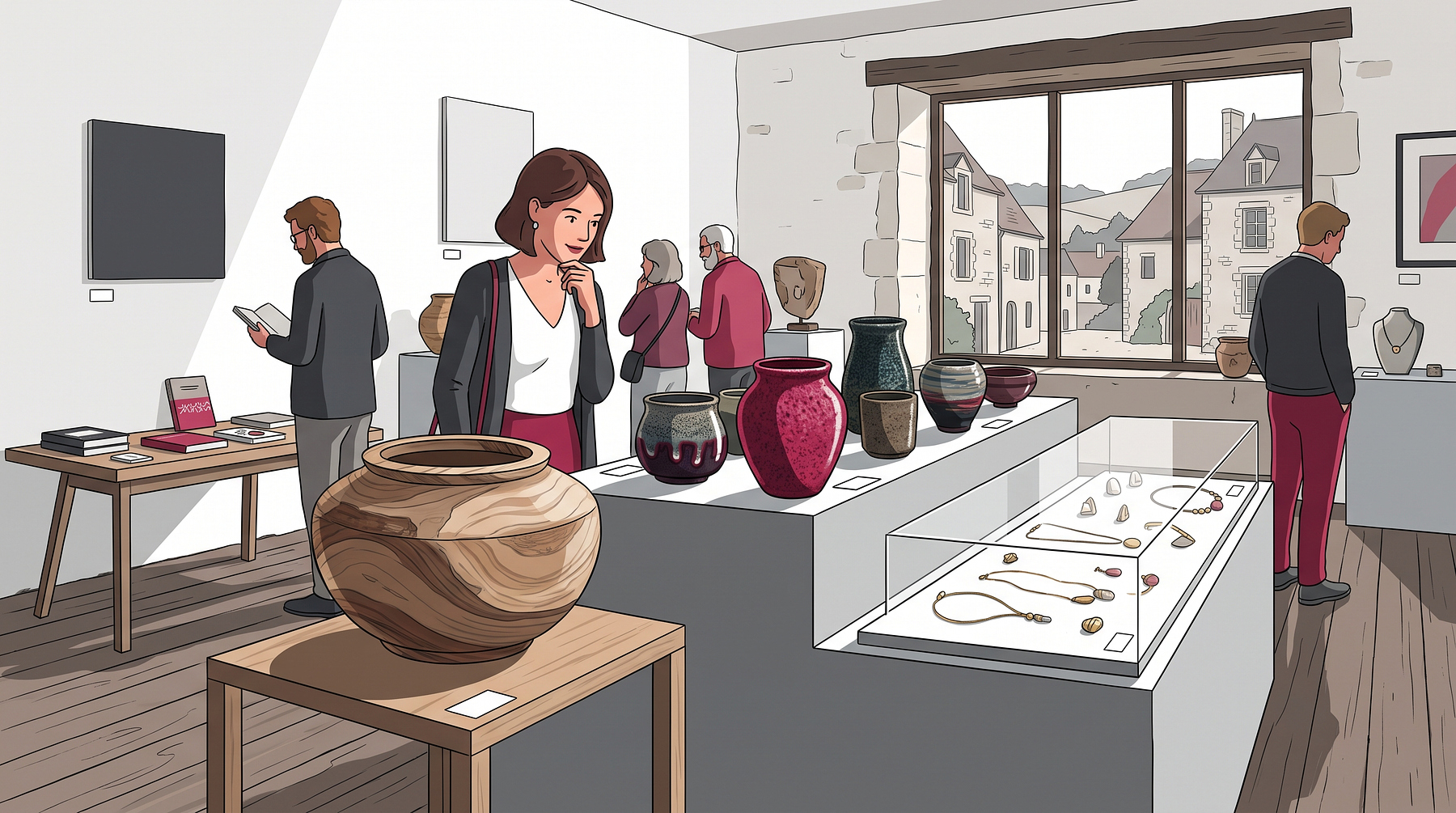 Exposition Métiers d'Art - Boutique Vert Carré
