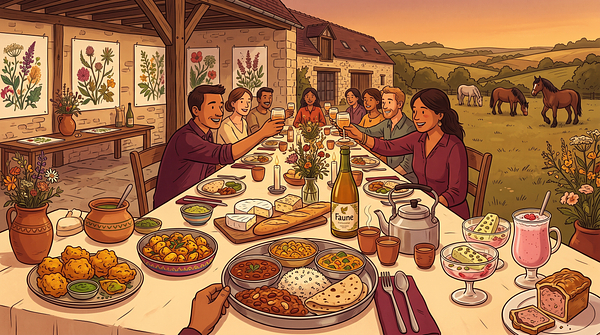 Indian Supper & Exposition Flore
