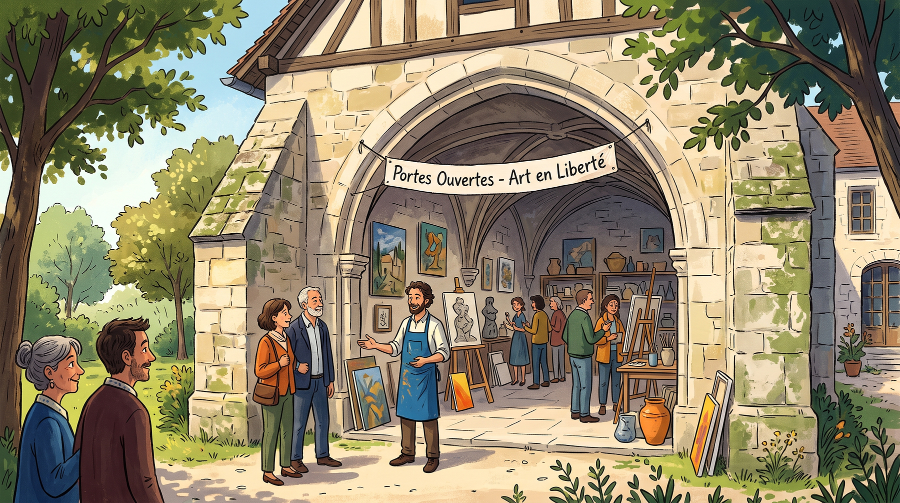 Portes Ouvertes - Art en Liberté