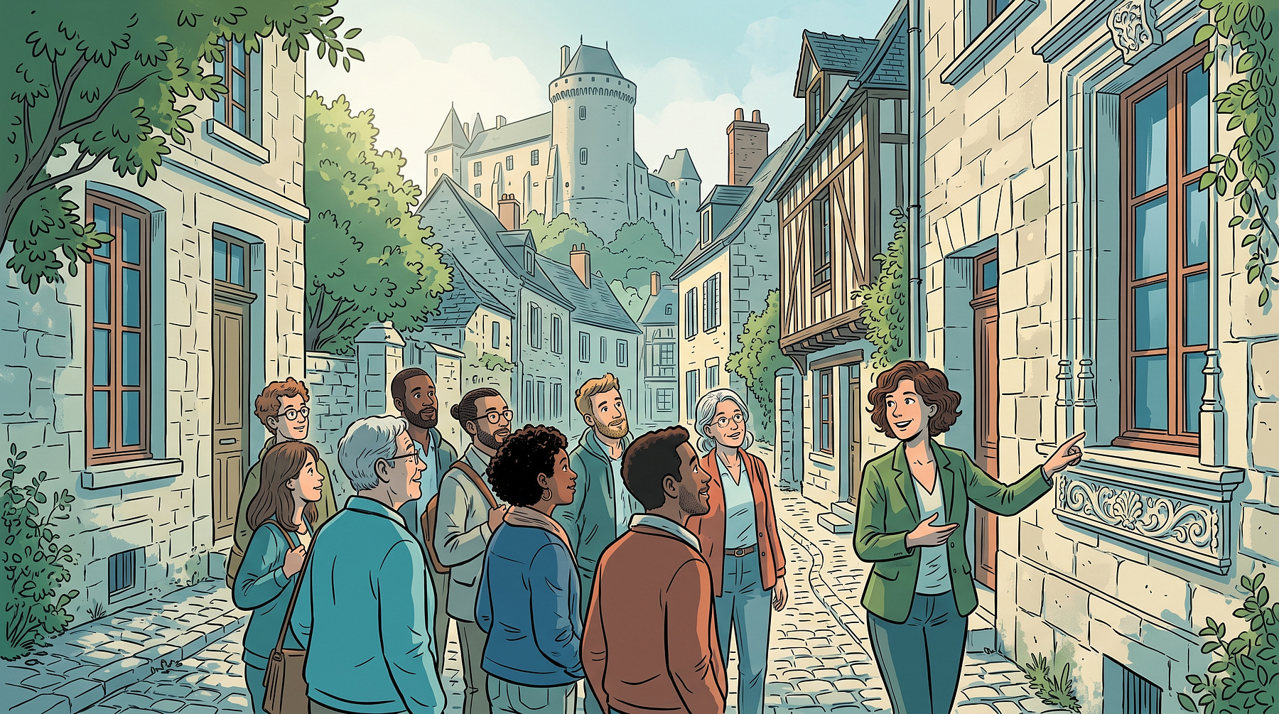 Visite guidée de Nogent-le-Rotrou