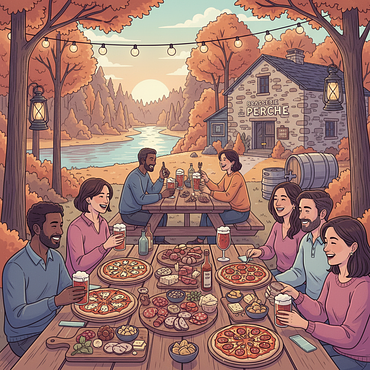 Automne à la Brasserie du Perche : Pizzas, planches et nouvelle bière rousse