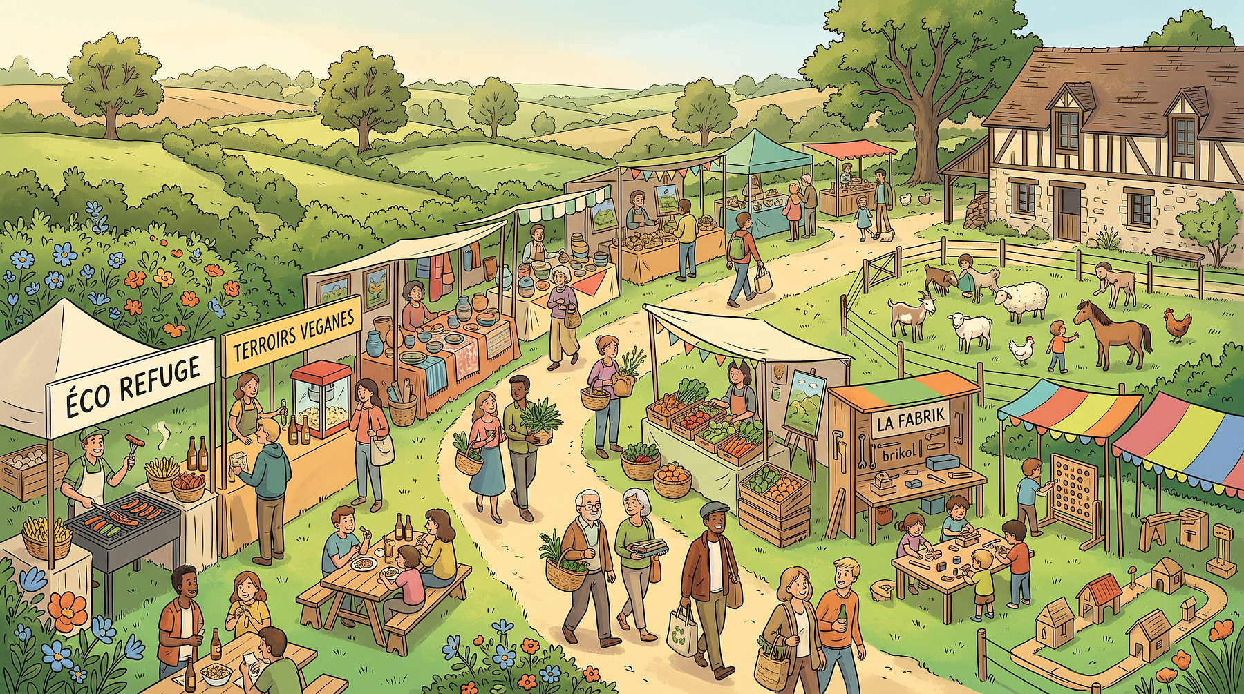 Marché de printemps de l'Éco Refuge