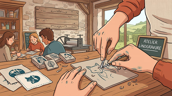 Atelier linogravure