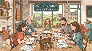 Atelier d'écriture pour adultes & ados