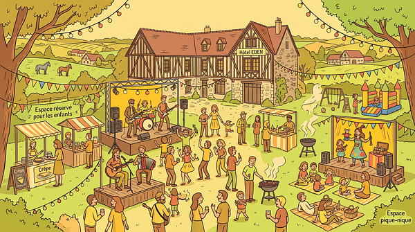 Fête de la Musique à l'Hôtel Eden