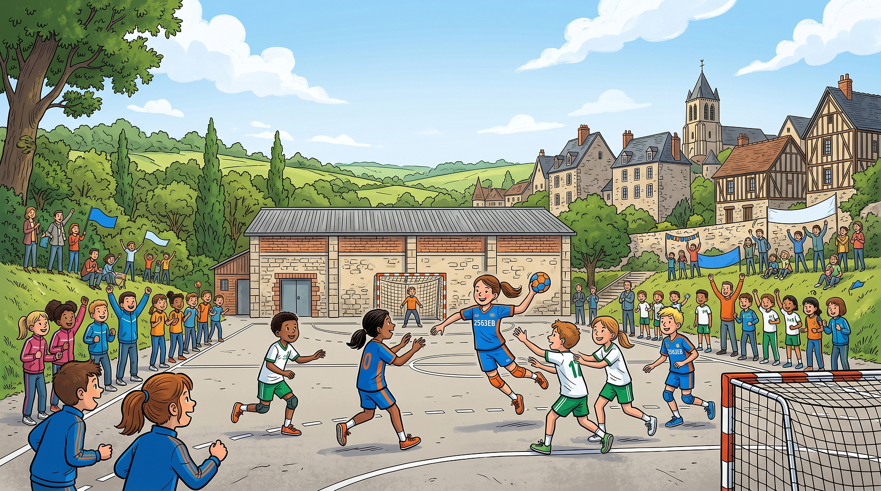 Tournoi Inter Écoles Collèges de Handball (CE2-CM1)
