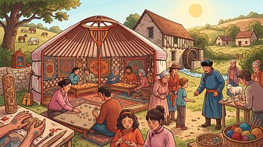 Tir aux osselets mongol (Shagaï)
