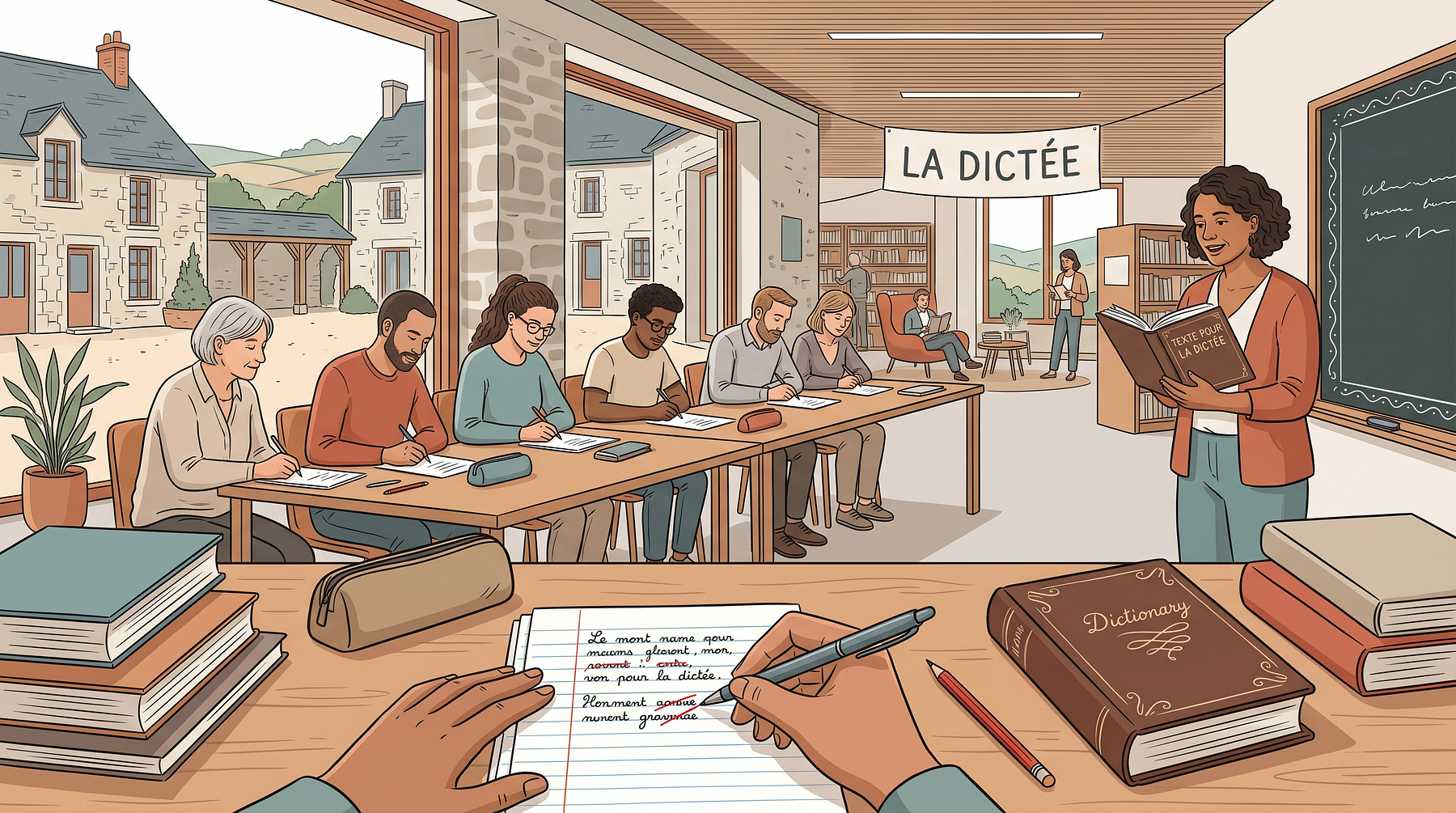 16ᵉ Dictée de la médiathèque