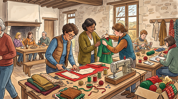 Atelier couture : En avent les lutins !
