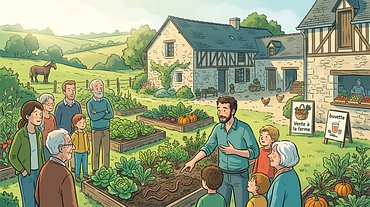 Visite découverte : La ferme et la permaculture