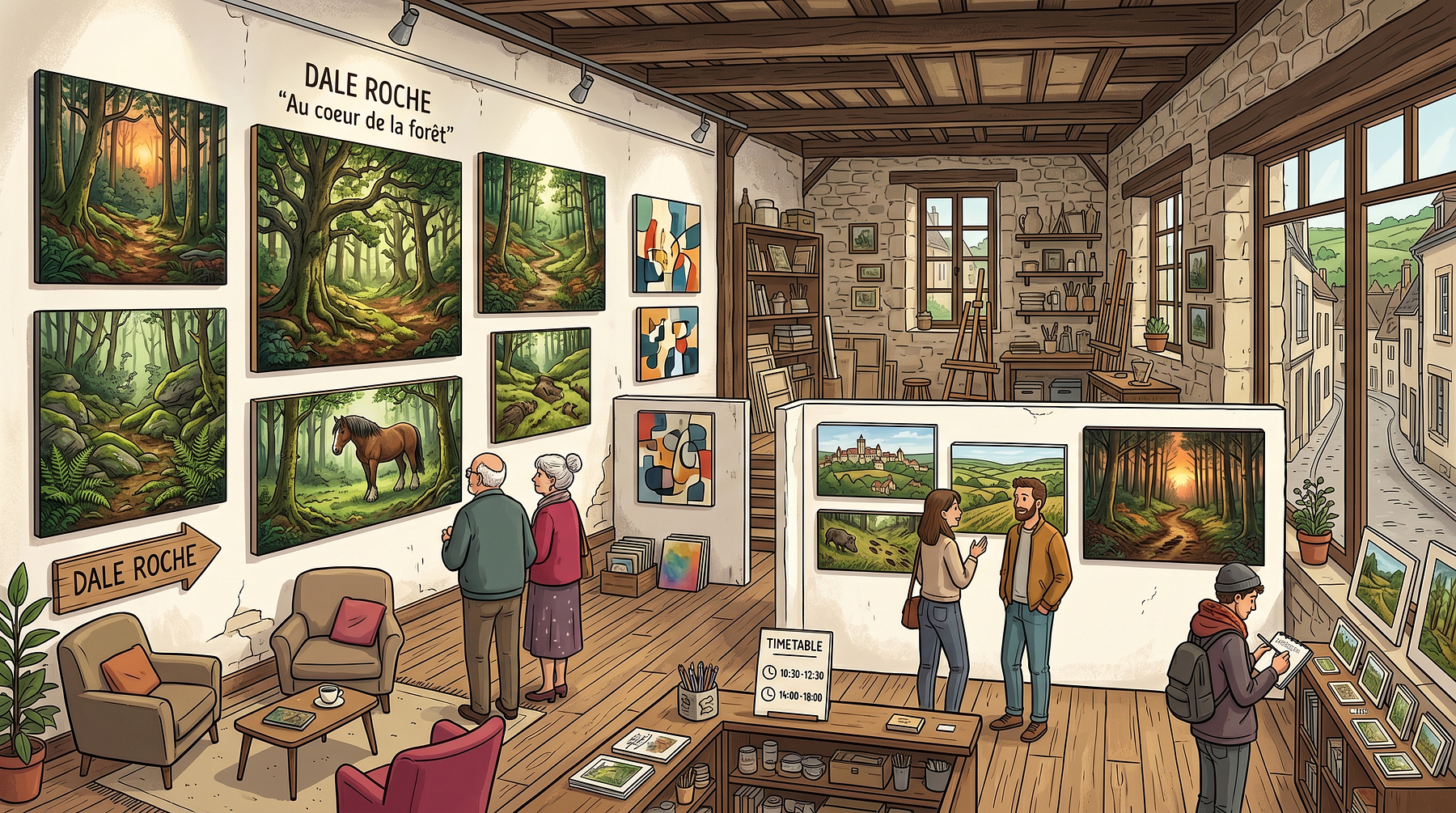 Au coeur de la forêt