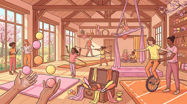 Stage de cirque - Vacances de Printemps