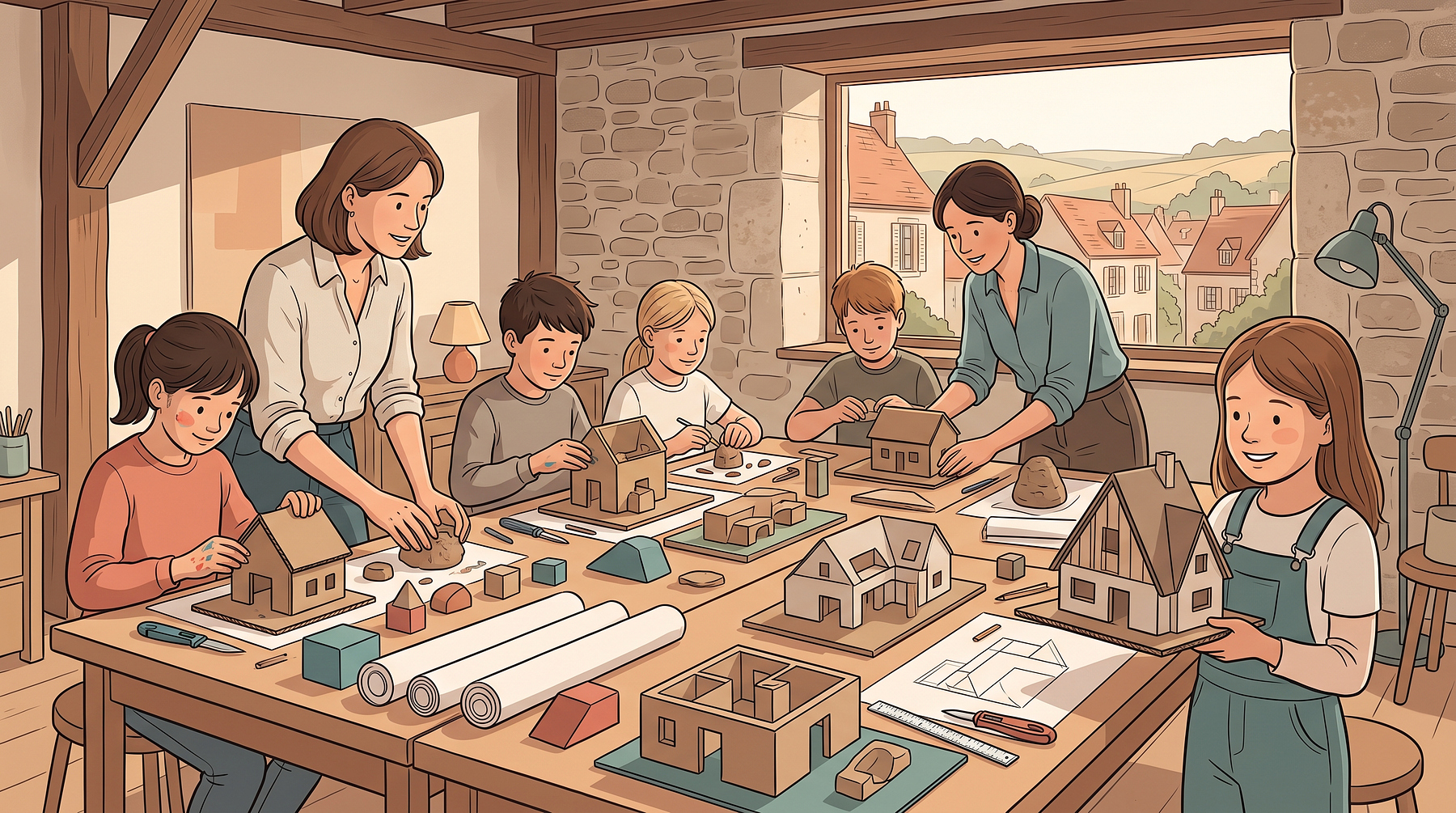 Atelier d'architecture pour enfants