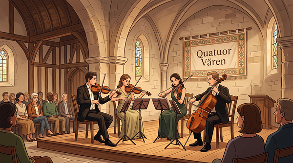 25' de musique ! - Quatuor Vären
