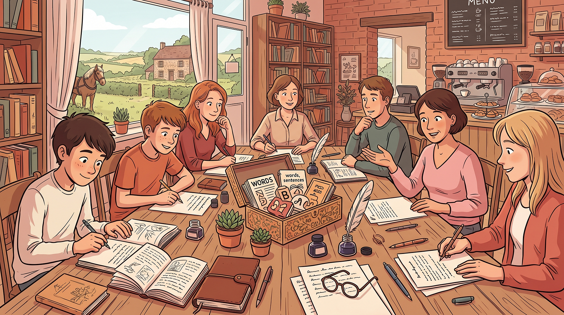 Atelier d'écriture pour adultes & ados