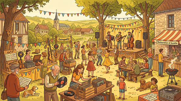 Festichansons : Brocante musicale et Guinguette