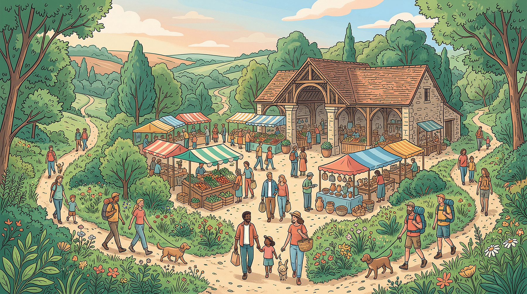 Marché solidaire