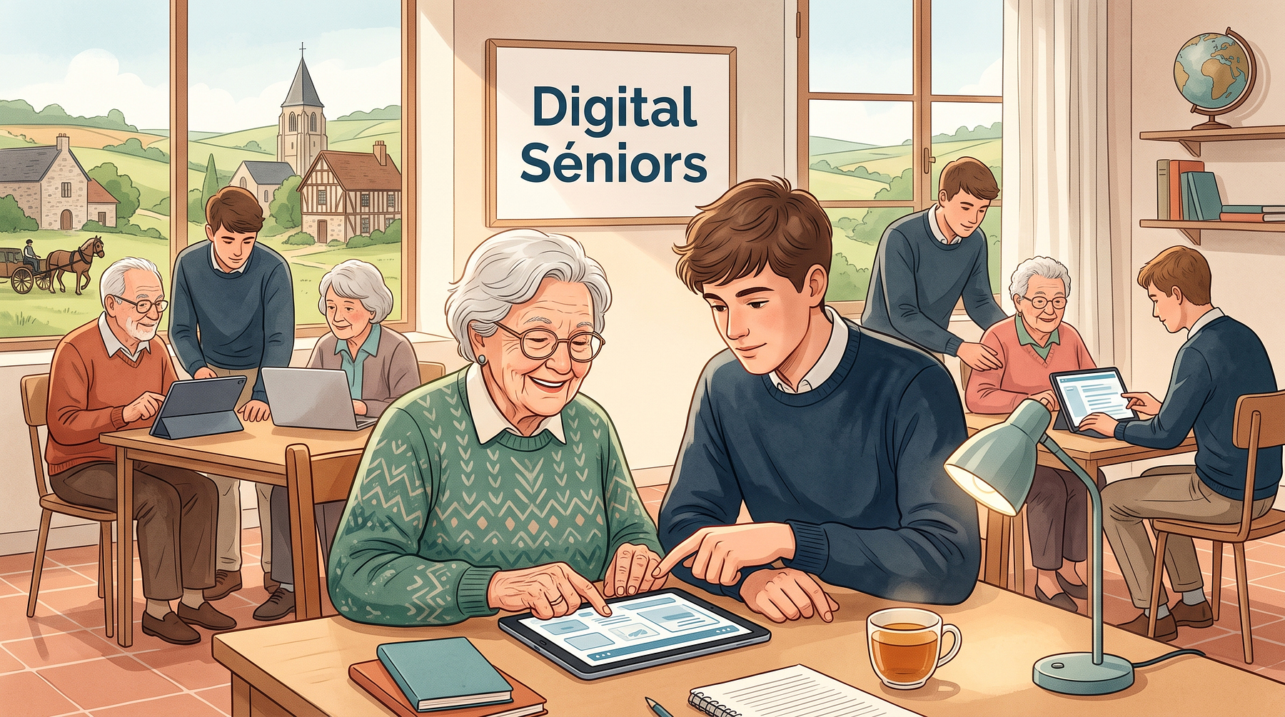 Programme Digital Séniors - Réunion de présentation