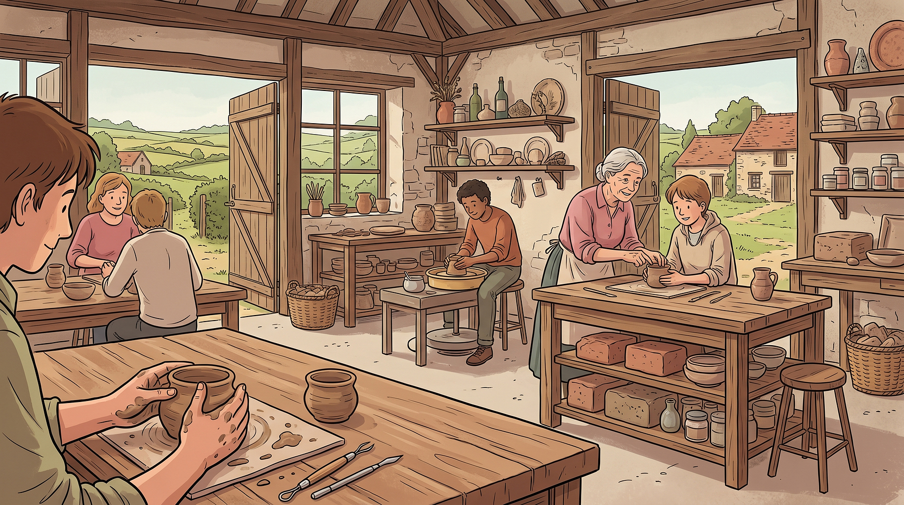 Atelier poterie