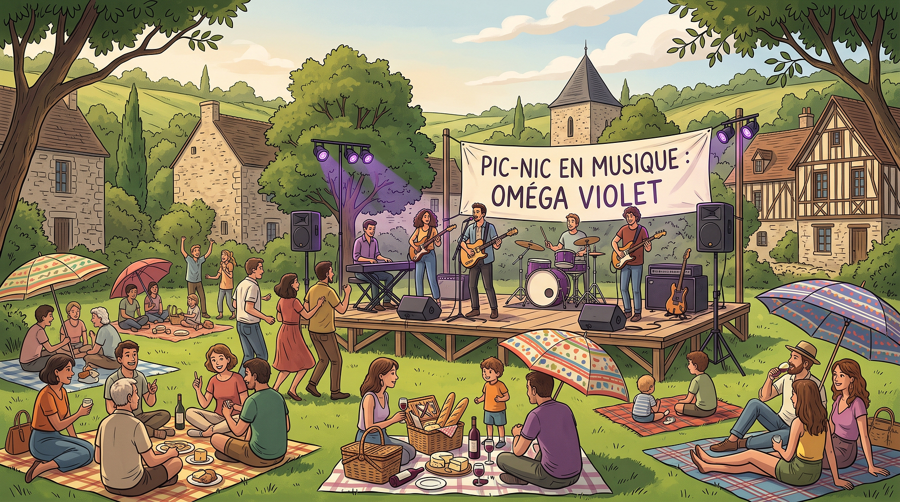 Pic-nic en musique : Omega Violet
