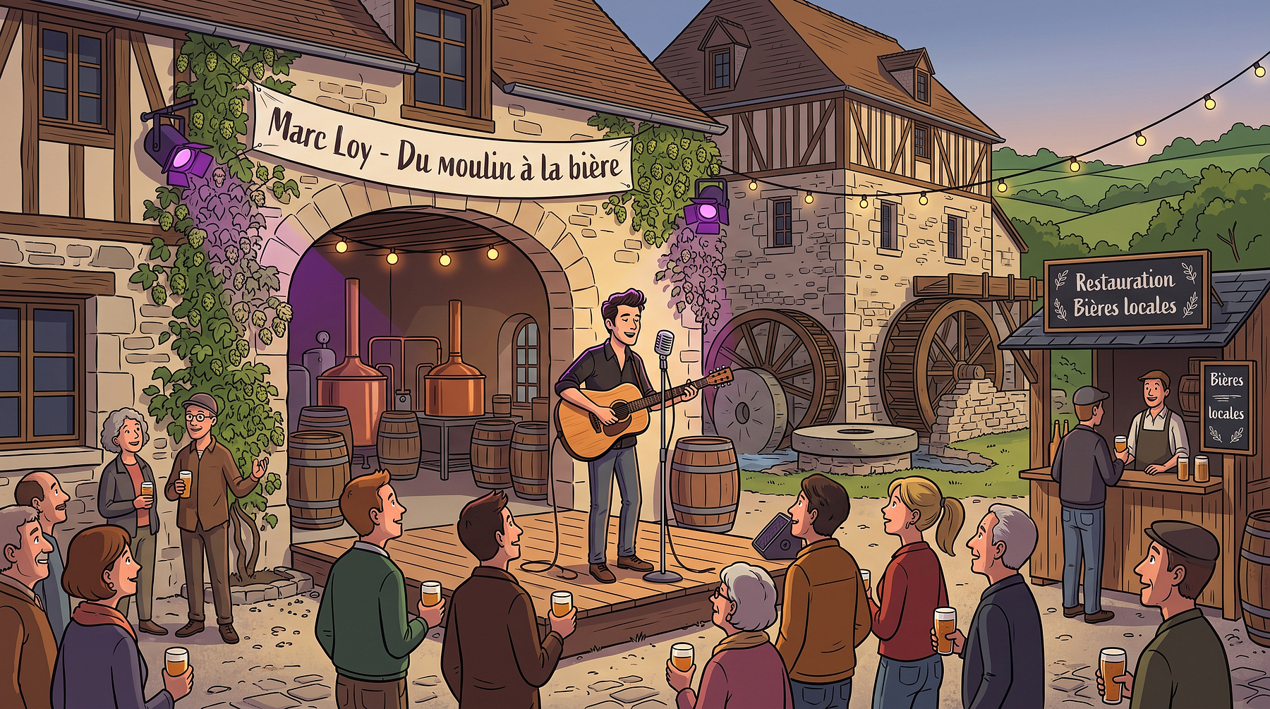 Marc Loy - Du moulin à la bière