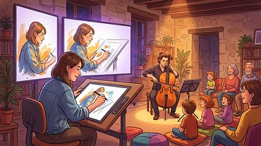 Concert dessiné