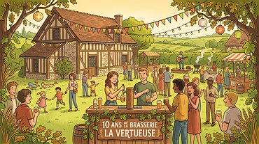 10 ans de la brasserie La Vertueuse