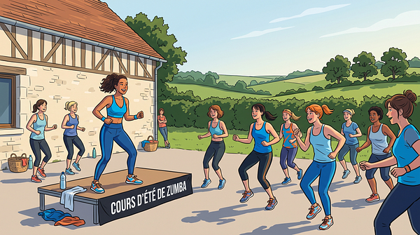 Cours d'été de Zumba