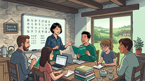 Cours Collectifs de Japonais au Moulin à Tan