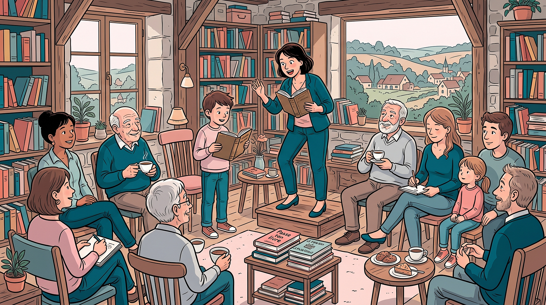 Réunion du club "Passe ton livre"
