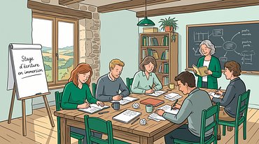 Stage d'écriture en immersion