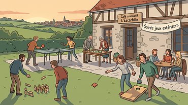 Soirée jeux extérieurs