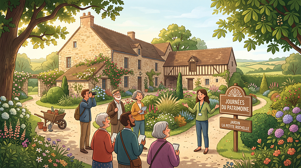 Journées du Patrimoine au Jardin La Petite Rochelle