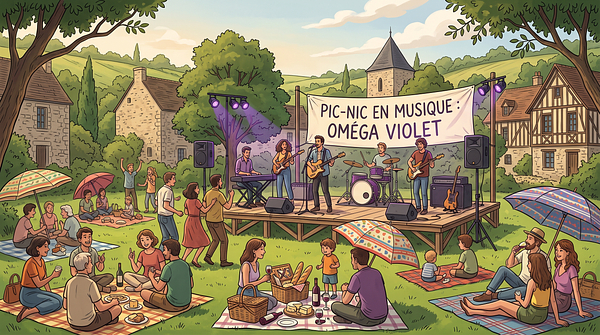 Pic-nic en musique : Omega Violet