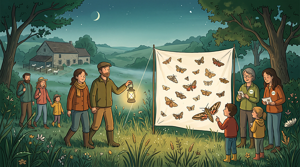 Découverte des papillons de nuit