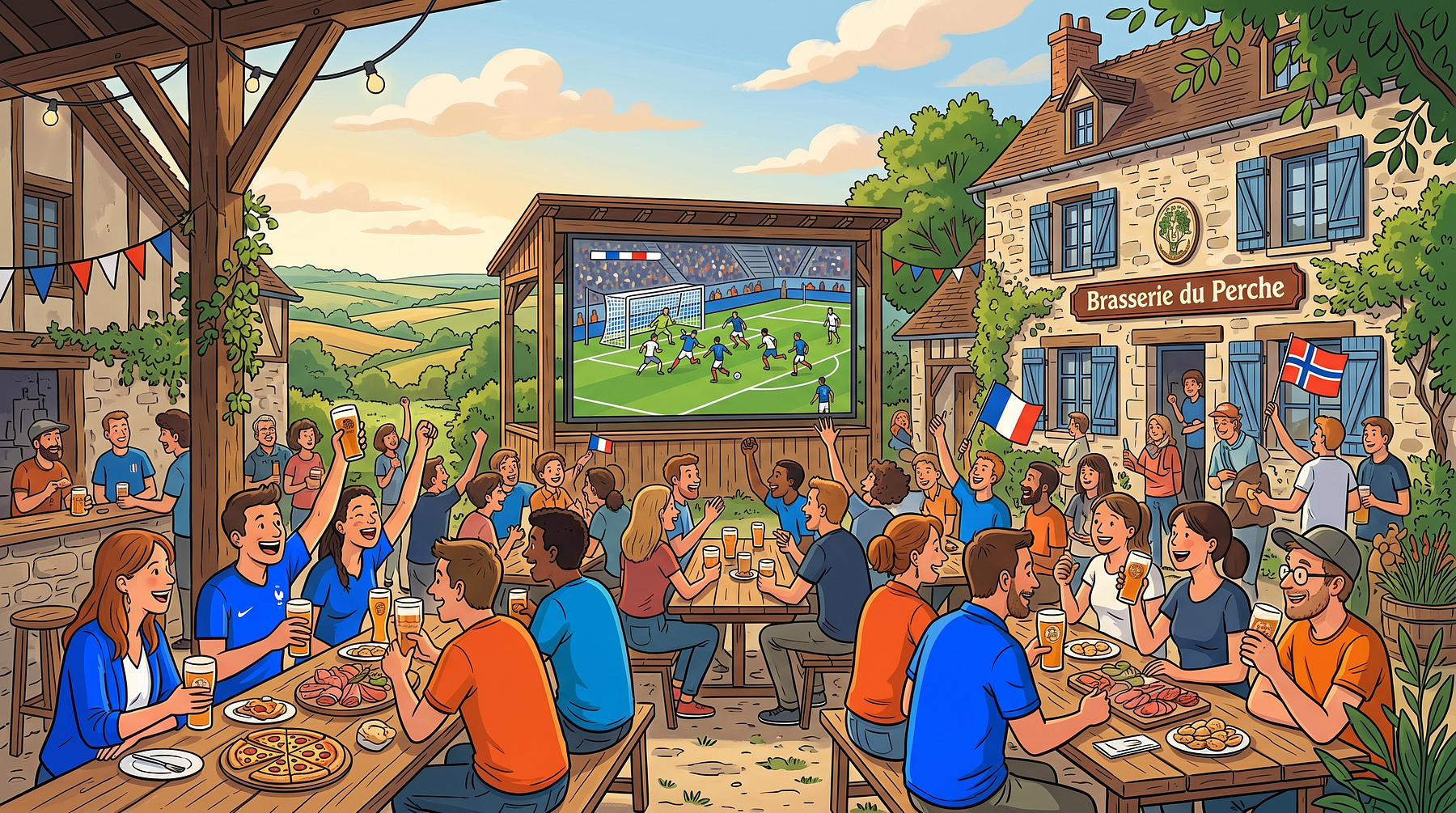 Diffusion du match France vs Norvège