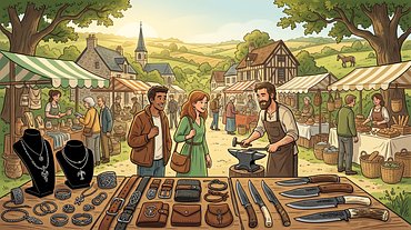 Marché artisanal et ateliers