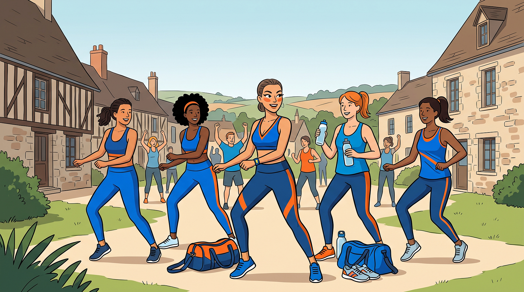 Cours d'été de Zumba