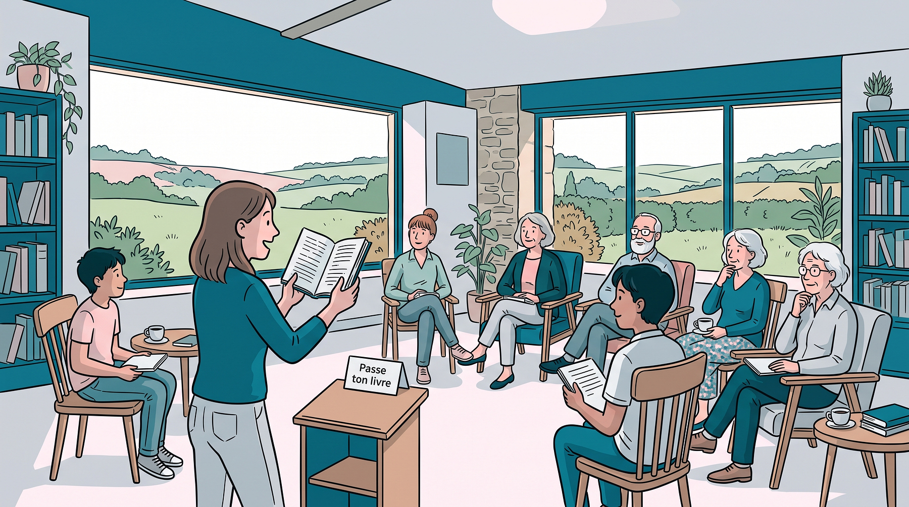 Club de lecture "Passe ton livre"
